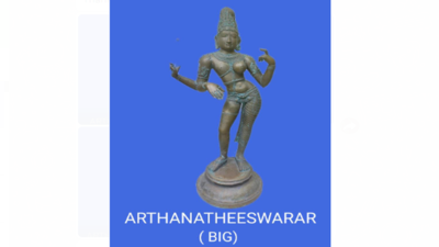 Seven antique idols seized from Auroville shop