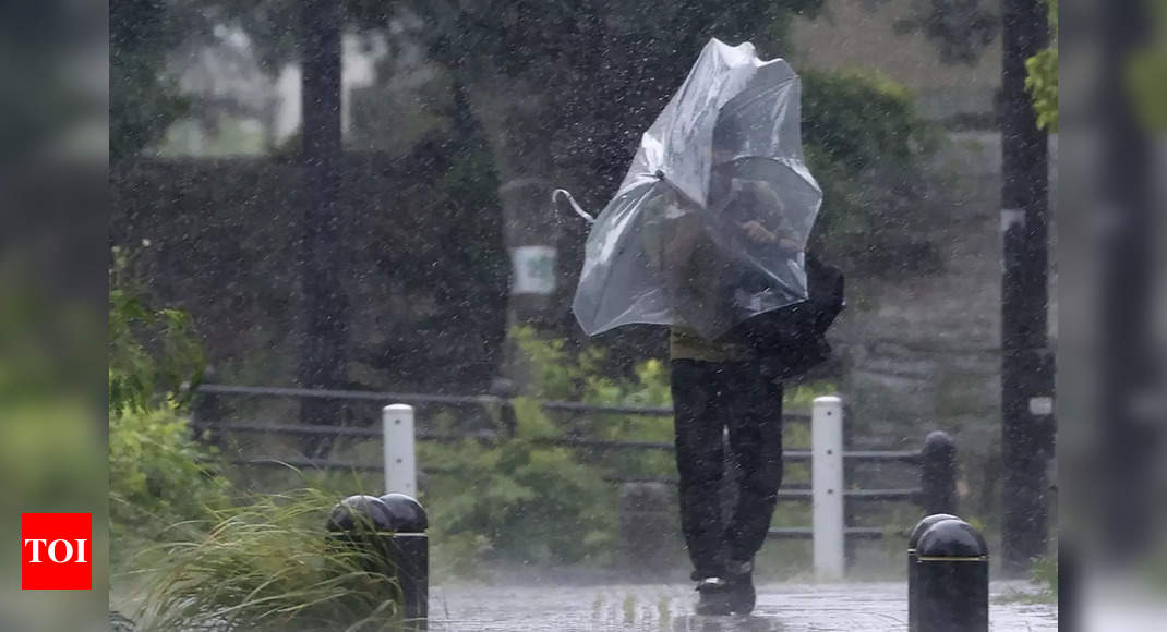 Millions told to seek shelter as Japan warns on Typhoon Nanmadol – Times of India