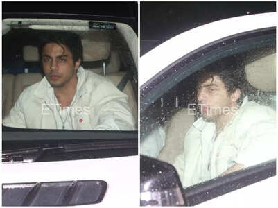 Photos: Aryan Khan snapped in the city