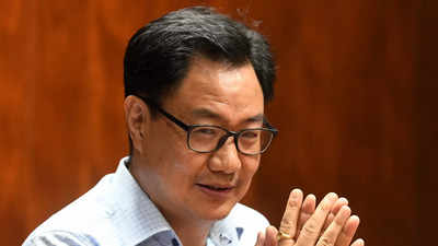 Law minister Kiren Rijiju says need to 'think about' collegium system of appointment