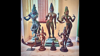 Puducherry: Seven more idols seized in Auroville