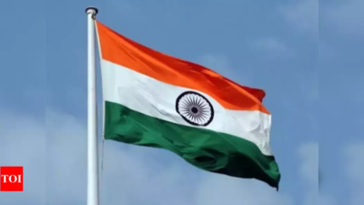 Telangana: Tricolour unfurled upside down, two cops suspended