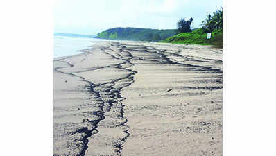 Oil spill from sunken ship now reaches Vengurla coast
