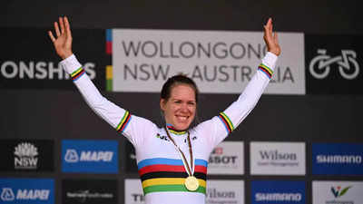 Dutch cycling great Ellen van Dijk retains women's time trial world title