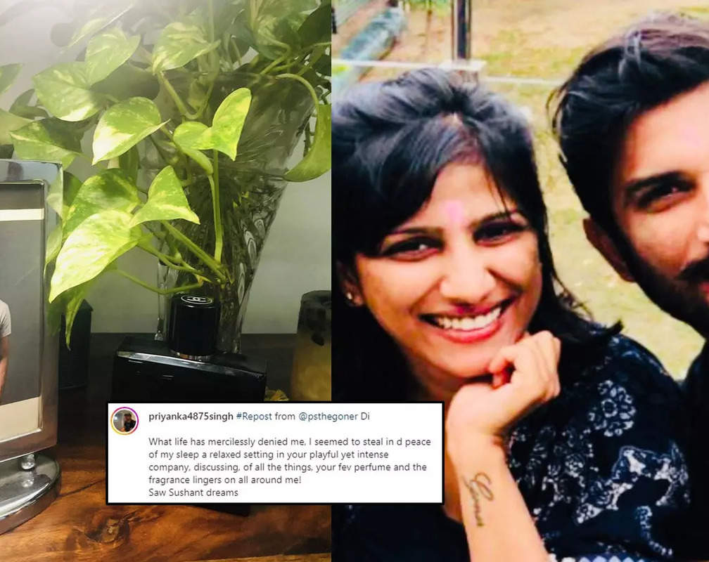 
Sushant Singh Rajput's sister Priyanka Singh pens an emotional note for her late brother: 'Saw Sushant in dreams'
