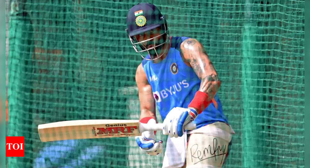Virat Kohli makes his intent clear in India’s first practice session | Cricket News – Times of India