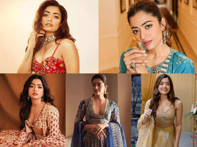 Rashmika Mandanna's ethnic looks