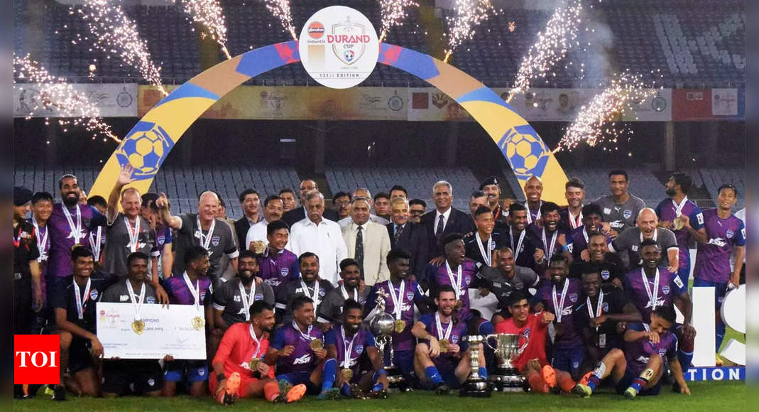 Bengaluru FC win maiden Durand Cup title, beat Mumbai City FC 3-1 in final | Football News – Times of India