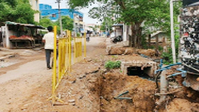 Tamil Nadu: No water supply for 2,000 families due to storm water drain work