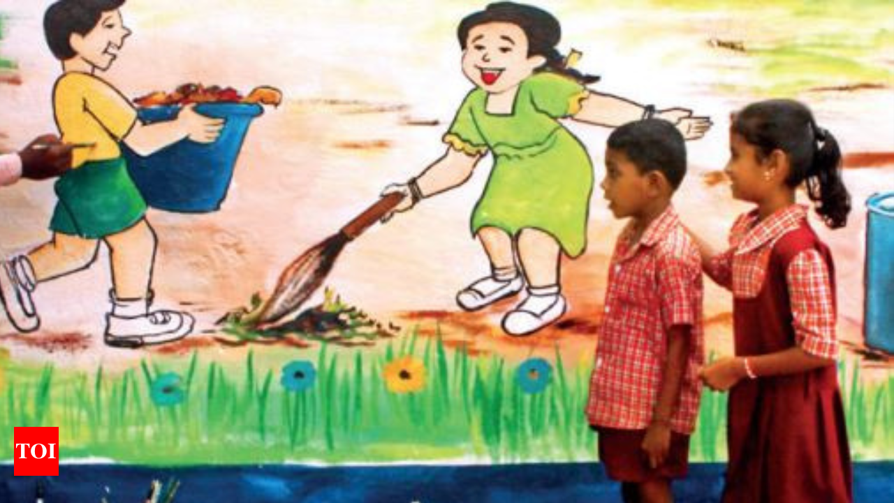 Listen up you elders, School kids are telling you to keep India clean