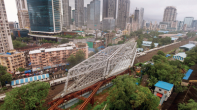 Mumbai: Delisle ROB's second girder launched