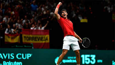 Carlos Alcaraz seals Spain's spot in Davis Cup quarter-finals