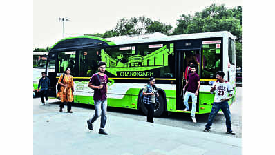Chandigarh gets 15 electric buses in 2nd phase