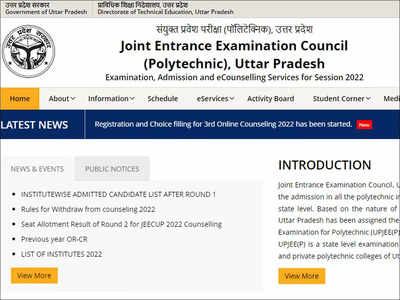 JEECUP Counselling 2022: Registration for Round 3 begins at jeecup.admissions.nic.in
