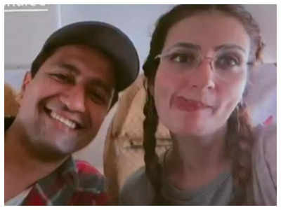 Fatima Sana Shaikh shares goofy selfies with 'Sam Bahadur' co-star Vicky Kaushal: 'Thodi pagalpanti zaroori hai'