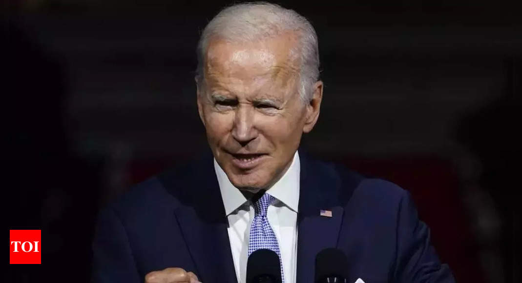 China lodges complaint after President Biden says US would defend Taiwan in a Chinese invasion – Times of India