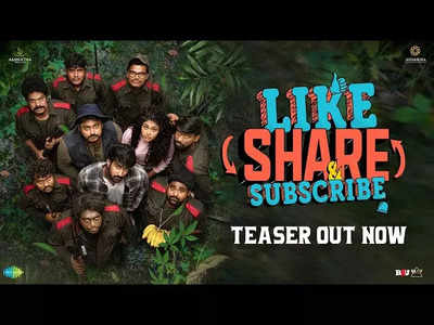 Nithiin Launched the Teaser of Santosh Sobhan, Faria Abdullah, and Merlapaka Gandhi's - 'Like Share & Subscribe