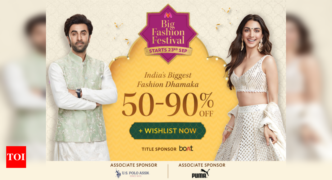 The Myntra Big Fashion Festival all set to light up the festive