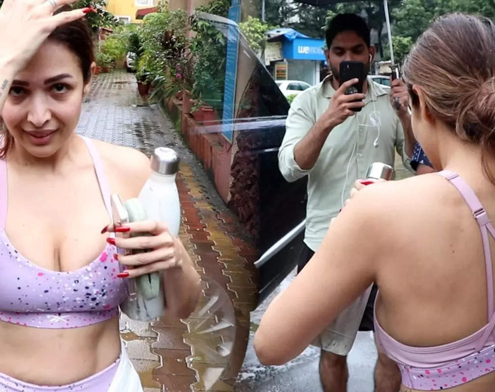 
Malaika Arora gets trolled after being papped in beautiful athleisure amid Mumbai rains
