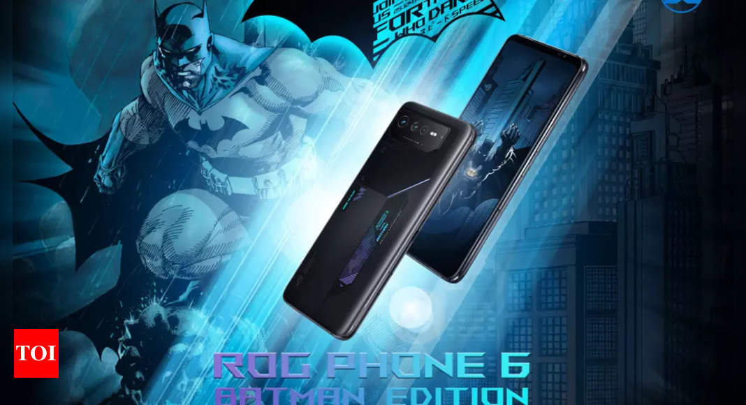 Asus announces limited-edition ROG Phone 6 Batman Edition – Times of India