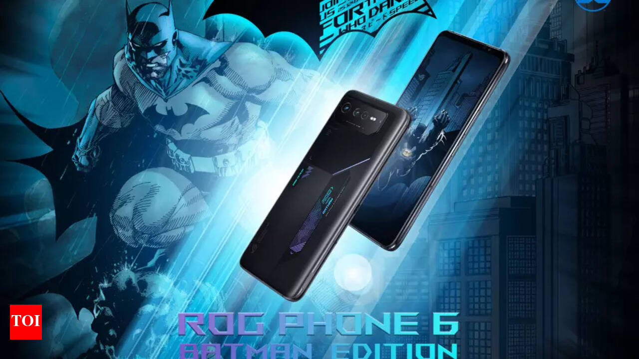 ROG Phone 6 Batman Edition: Asus announces limited-edition ROG