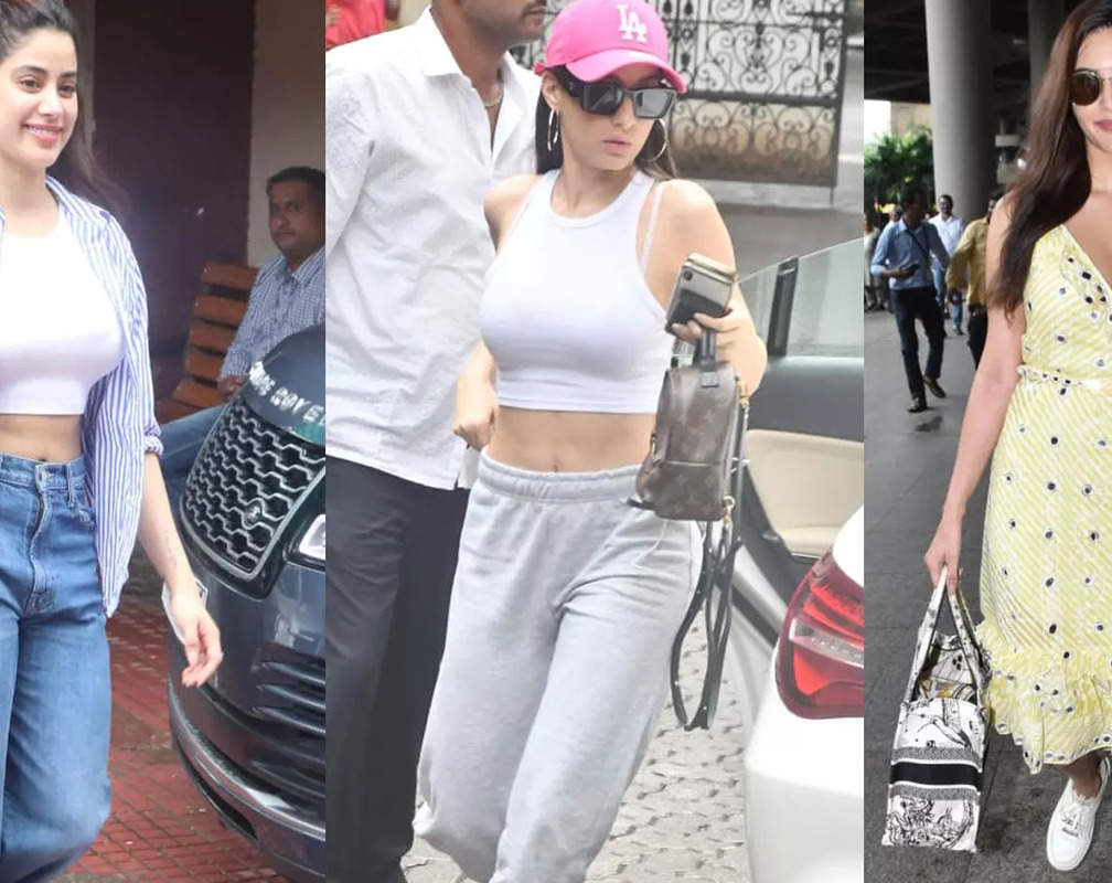 
#CelebrityEvenings: From Janhvi Kapoor to Mouni Roy, Bollywood celebs spotted in Mumbai
