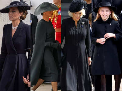 What the royal ladies wore at Queen's funeral