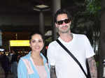 Sunny Leone and Daniel Weber