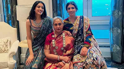 Three generation in one single frame! Jaya Bachchan, Shweta Bachchan Nanda join Navya Naveli in her podcast