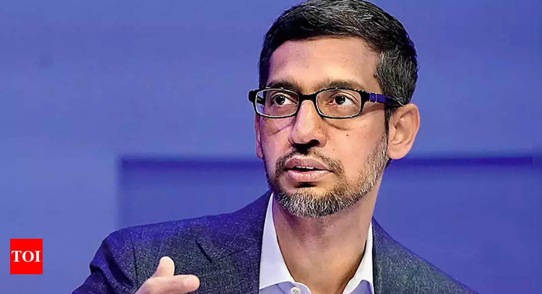 Sundar Pichai meets Indian ambassador in the US, discusses Google’s commitment to India – Times of India