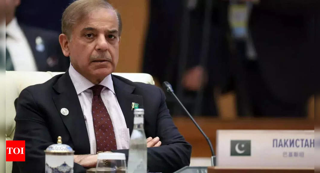 Pak PM Shehbaz Sharif faces treason charges for consulting ‘fugitive’ brother Nawaz on appointment of next Army chief – Times of India