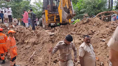 Noida wall collapse: BJP MLA Pankaj Singh calls for action against guilty