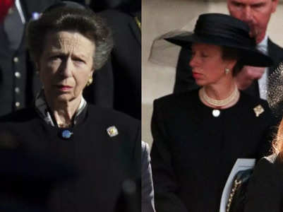 Princess Anne spotted wearing jacket from Diana's funeral