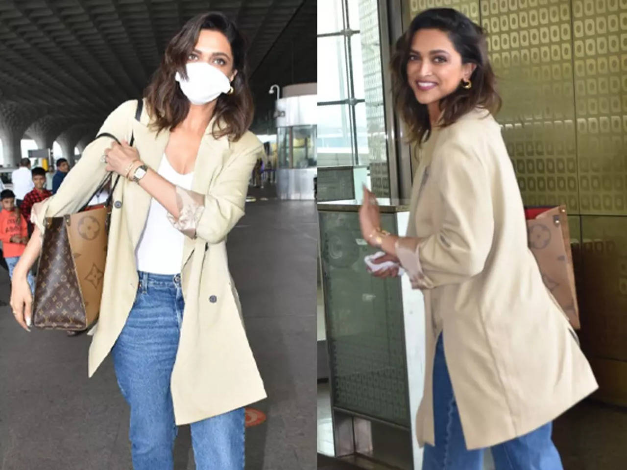Deepika Padukone glams up casual airport look with Rs 2 lakh bag. Pics and  videos - India Today