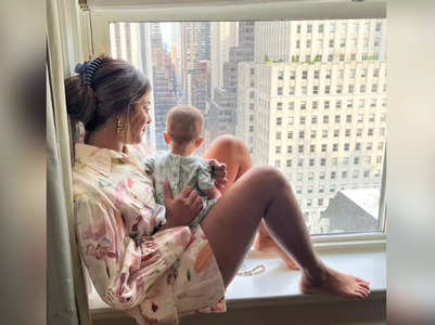 Priyanka posts a pic with her baby Malti
