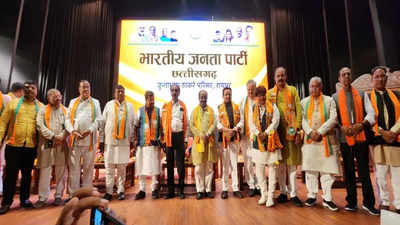 Chhattisgarh: Two ex-MLAs, others join BJP