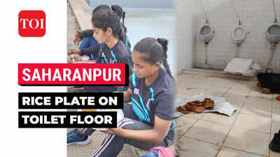 Uttar Pradesh: State level Kabaddi players served food in toilet complex of Saharanpur sports stadium