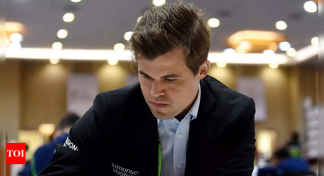 World champion Magnus Carlsen quits game amid cheating allegations | Chess News – Times of India