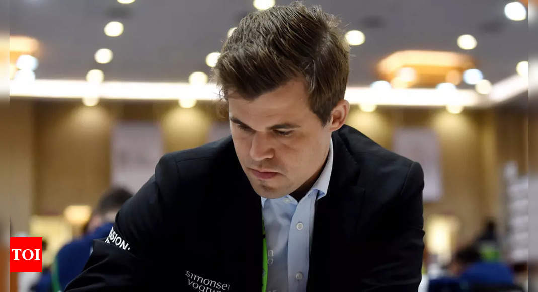 Magnus Carlsen resigns: Chess world champion protests his accused cheating  opponent after one move - DraftKings Network