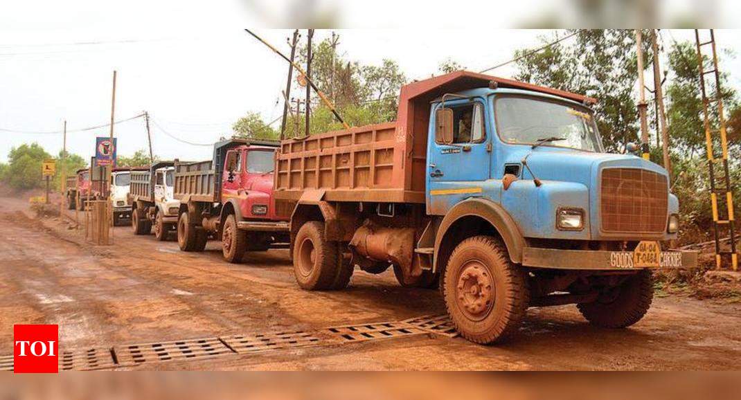 Trucks bringing in minor minerals to be checked at border