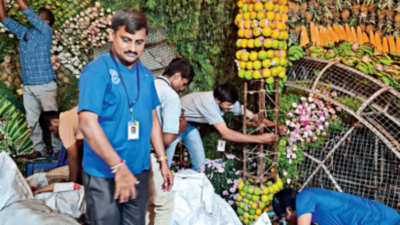 Bengaluru: 31 differently abled volunteers clean KR Market