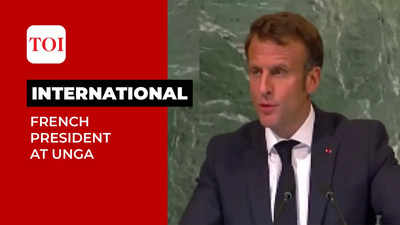 PM Modi was right when he said this is not time for war: French President Emmanuel Macron at UNGA
