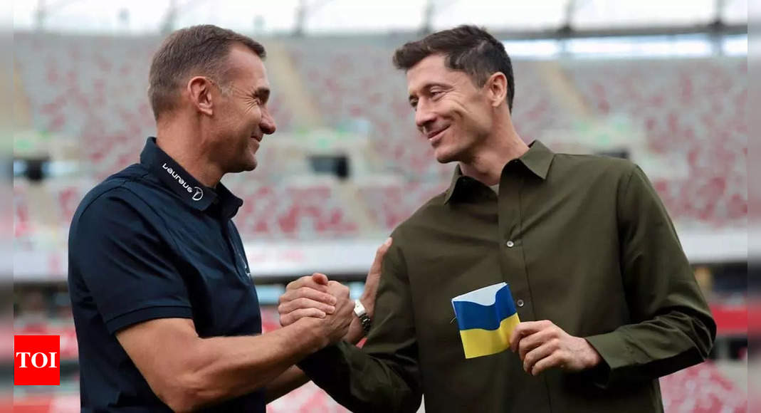 Poland skipper Robert Lewandowski will wear Ukraine captain’s armband in Qatar | Football News – Times of India