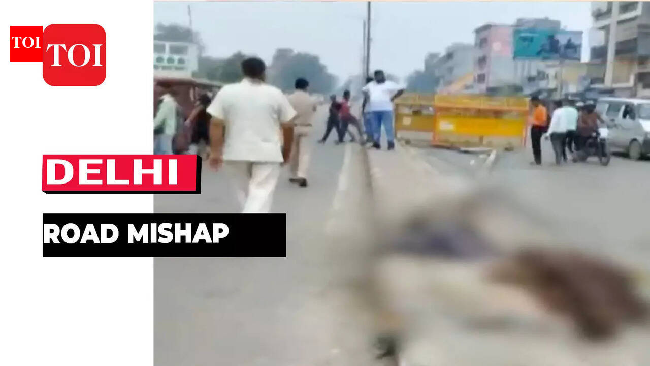 4 dead as speeding truck mows down people sleeping on road divider in ...