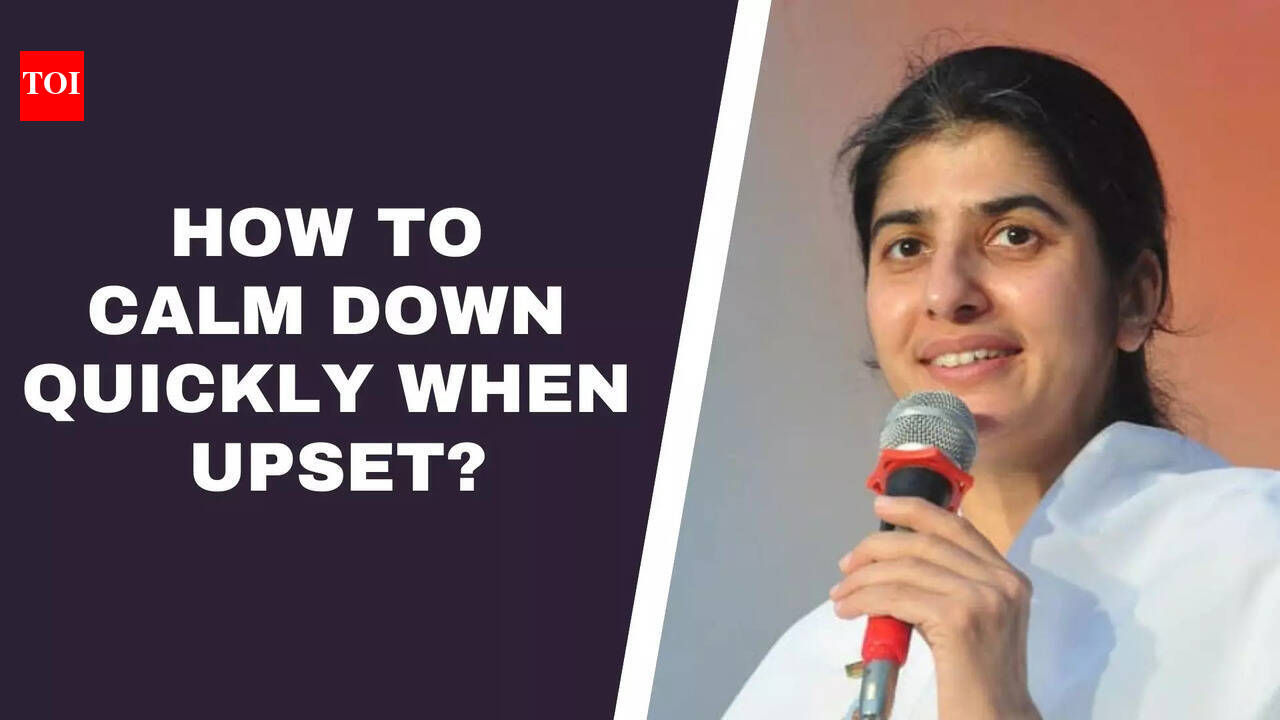 How to calm down quickly when upset