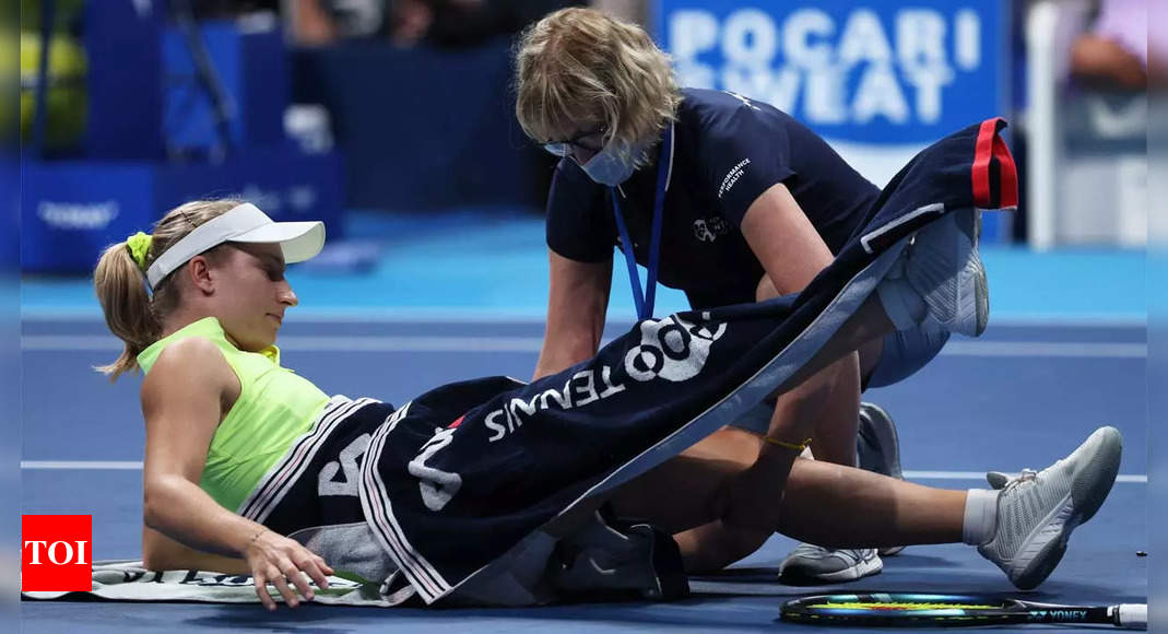 Australian Daria Saville set for lengthy time on sidelines after knee injury | Tennis News – Times of India
