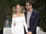 Pregnant Blake Lively shares baby bump pictures with Ryan Reynolds and Taylor Swift with message for paparazzi