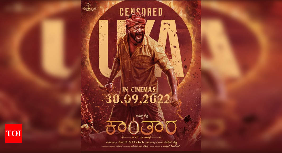 Kantara Gets A U A With No Cuts From The Censor Board Kannada Movie