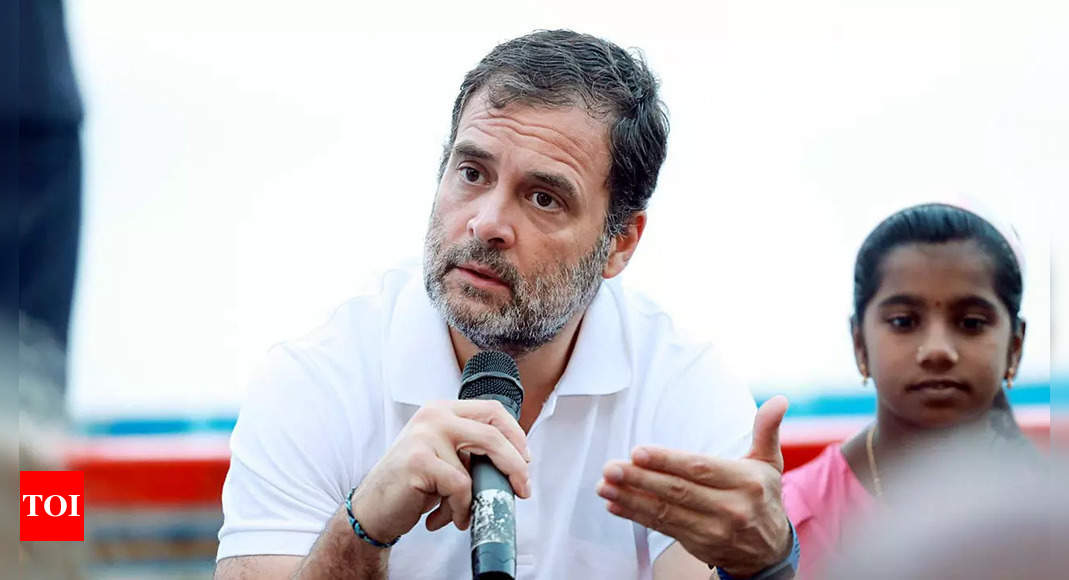 In big hint, Congress indicates Rahul Gandhi won’t contest president election | India News – Times of India