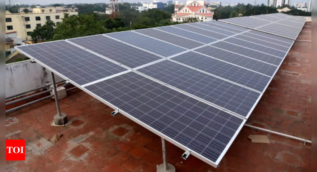 Rs 19,500 crore PLI bonanza cleared for solar module units – Times of India